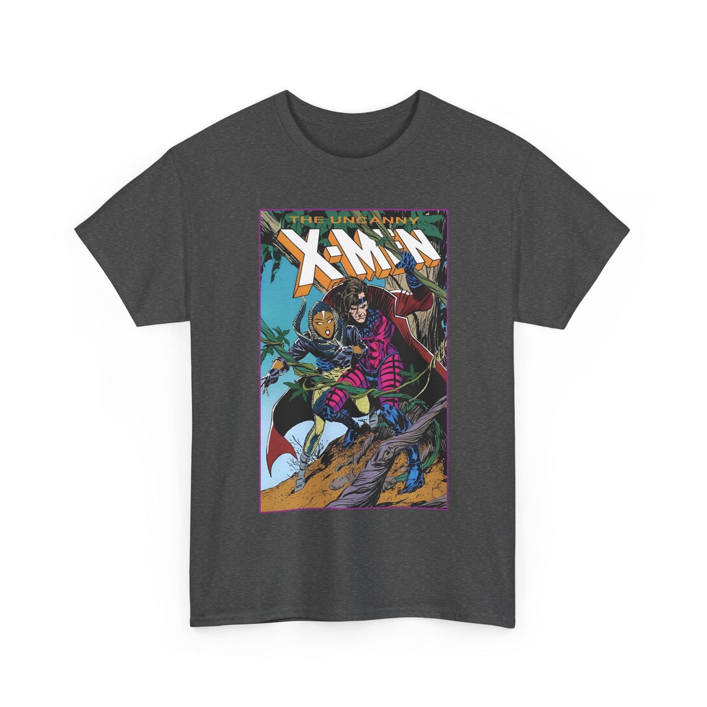 Uncanny X-Men T-Shirt - Andy Kubert Art - Storm & Gambit - #226 Cover - Marvel Comics
