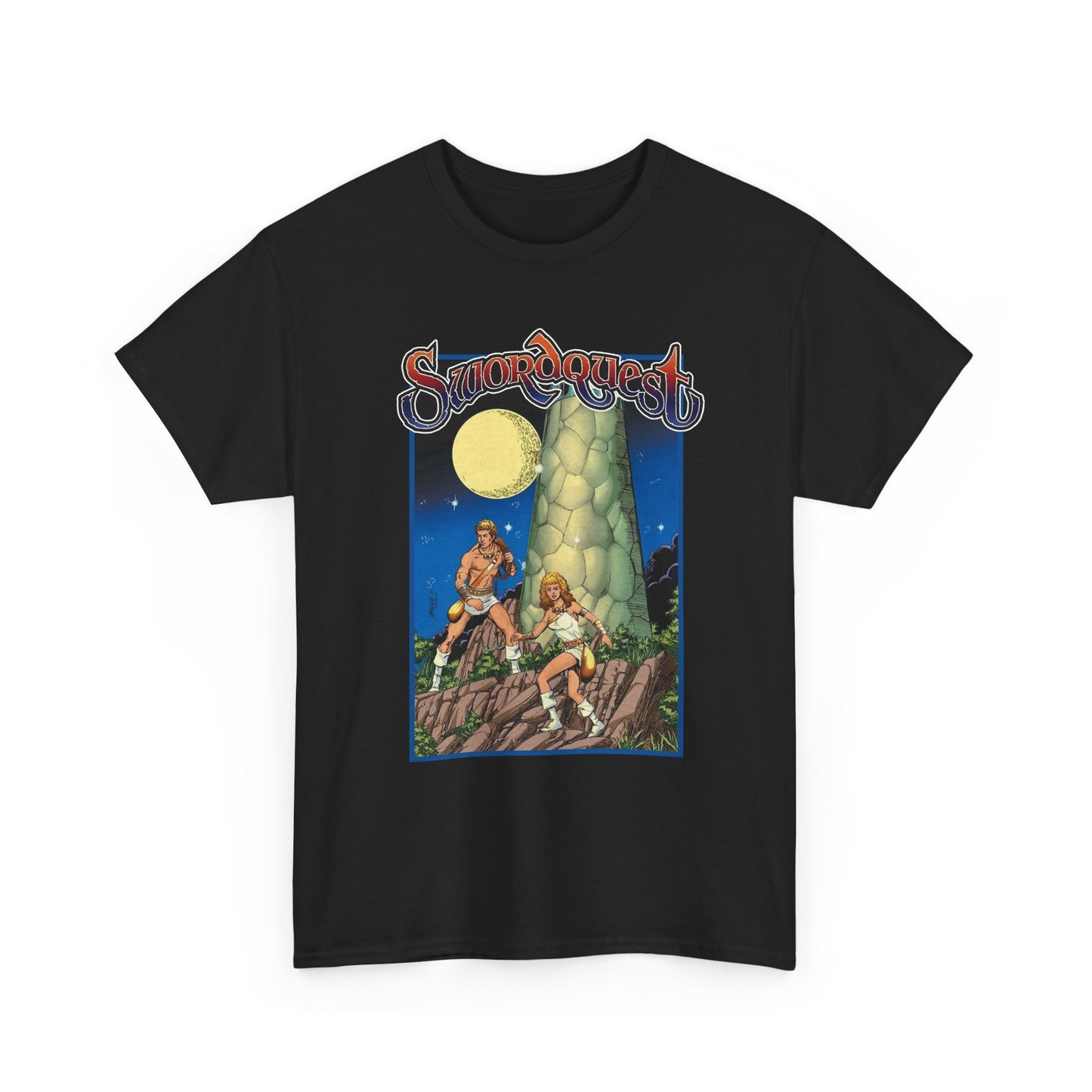 Swordquest T-Shirt - George Perez Art - Dynamite Comics
