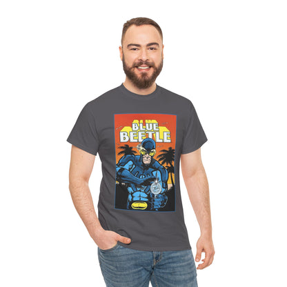 Blue Beetle T-Shirt - Ted Kord - 1980s DC Series - DC Comics