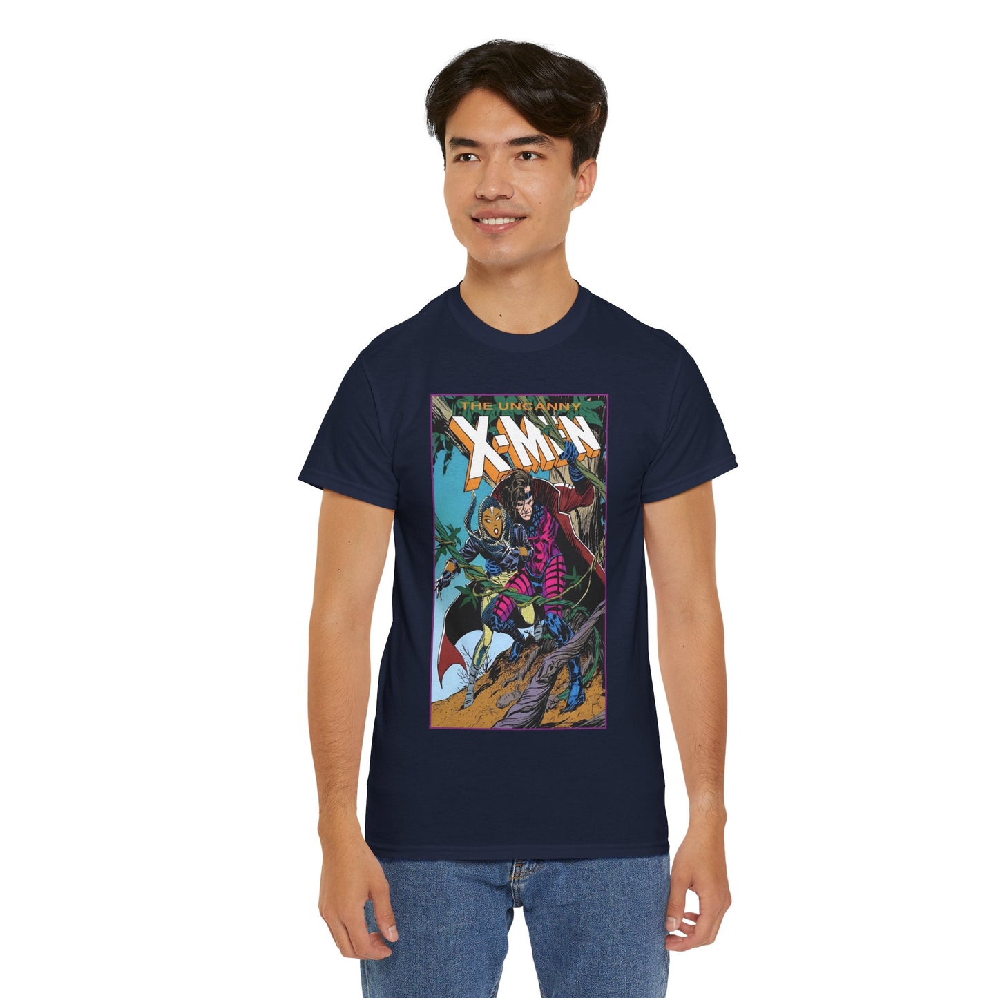 Uncanny X-Men T-Shirt - Andy Kubert Art - Storm & Gambit - #226 Cover - Marvel Comics