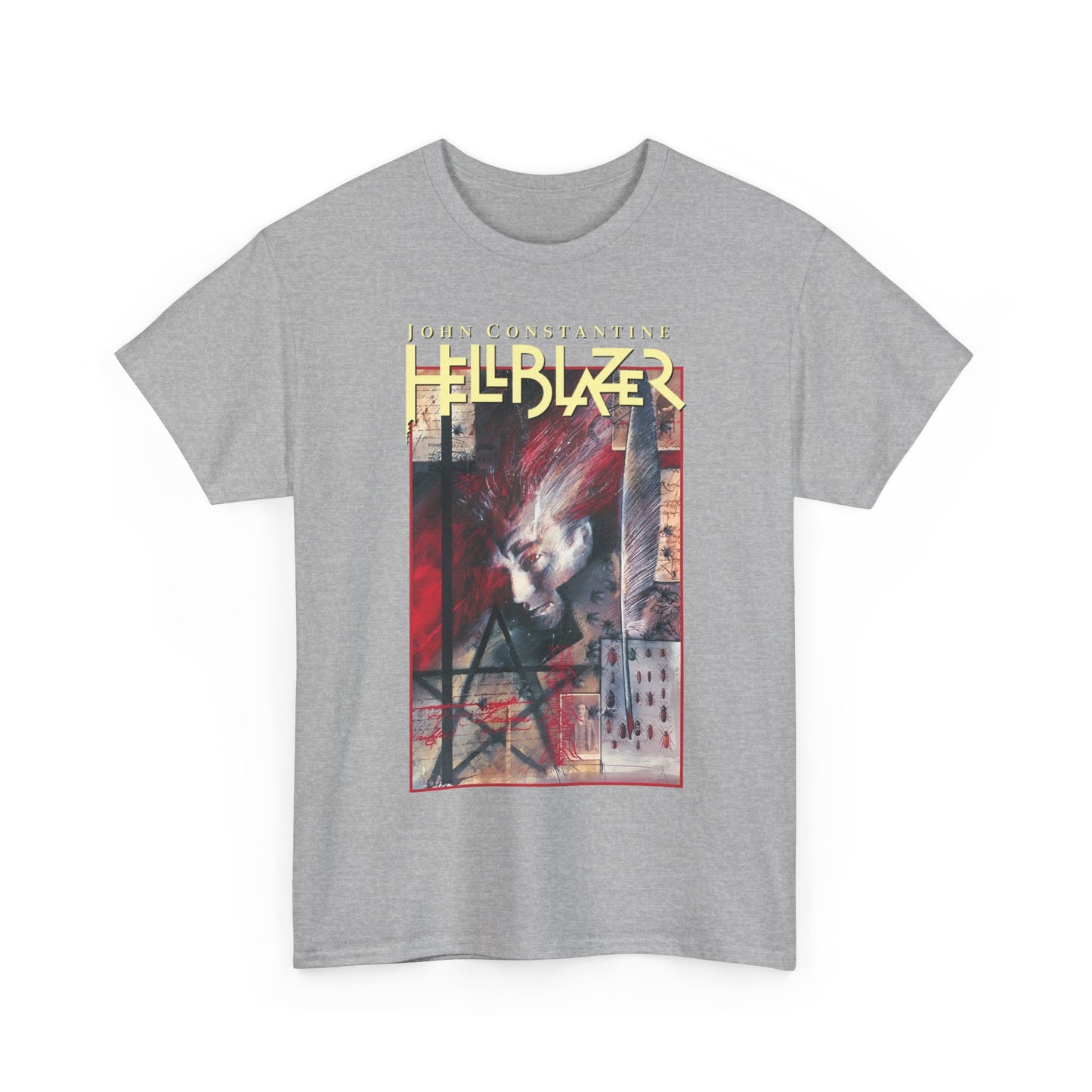 John Constantine Hellblazer T-Shirt - Dave McKean Art - DC Comics/Vertigo