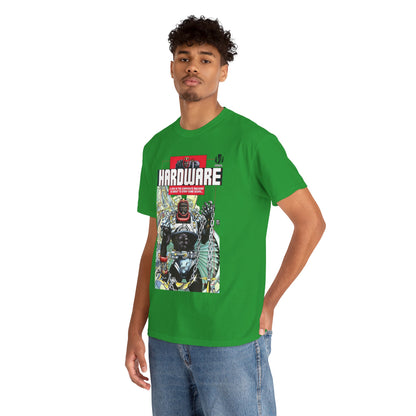 Hardware T-Shirt - Denys Cowan Art - Curtis Metcalf Vs Edwin Alva - Milestone Media - DC Comics