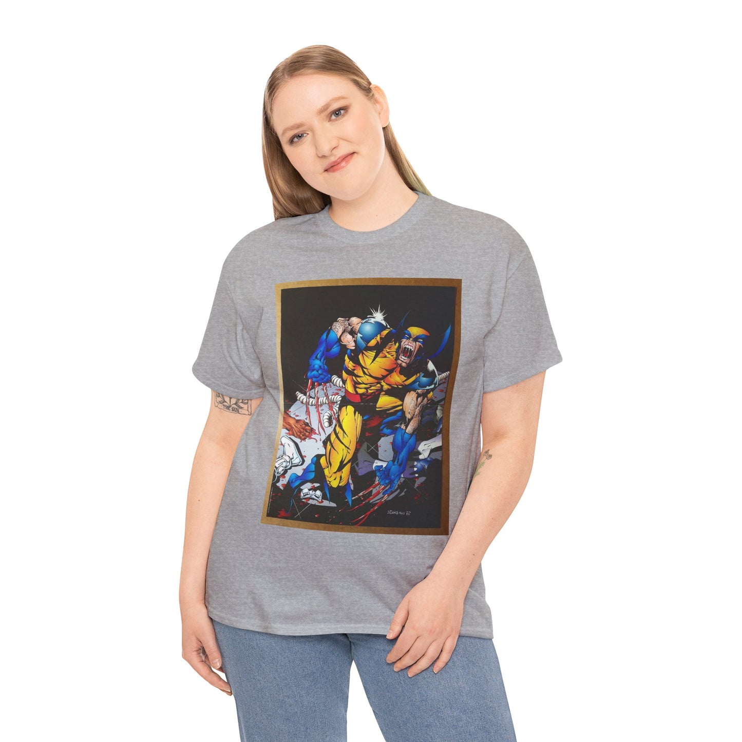 Wolverine T-Shirt - Bart Sears Poster Art - Marvel Comics