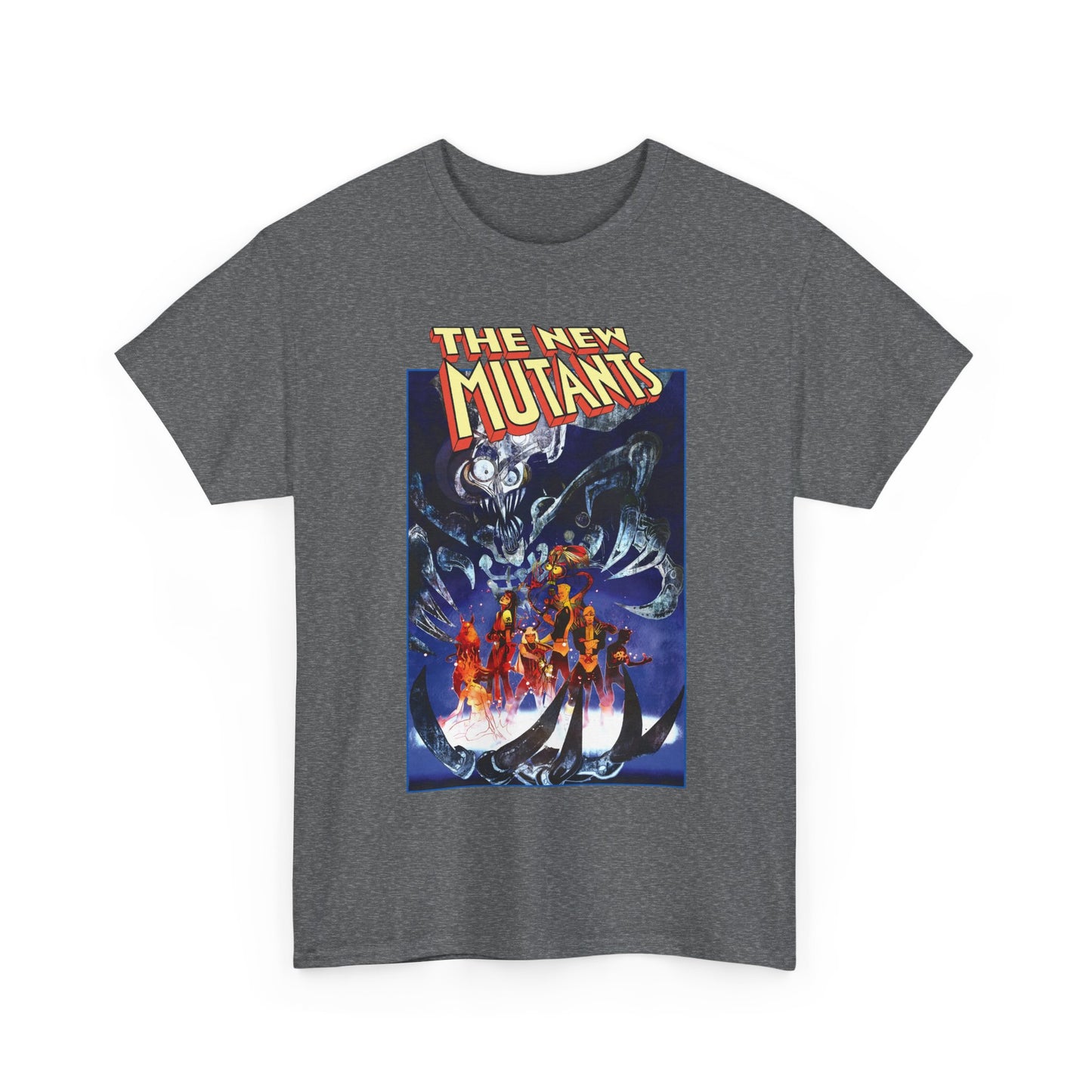 New Mutants T-Shirt - Bill Sienkiewicz Art - War Children Cover - Warlock, Magik, Wolfsbane, Cannonball, Cypher, Mirage, Karma, Sunspot - Marvel Comics