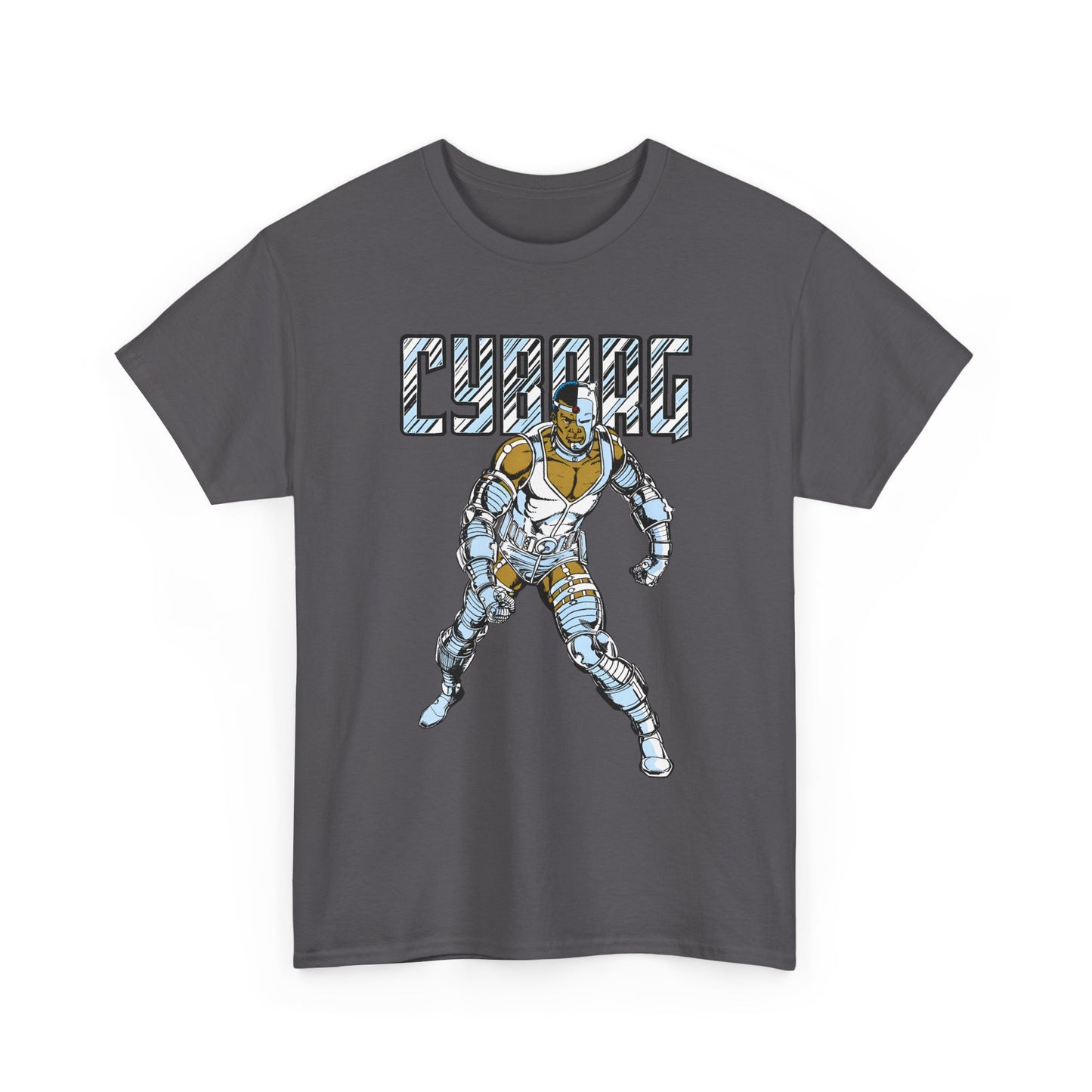 Cyborg T-Shirt - George Perez Art - New Teen Titans, Justice League - Victor Stone - DC Comics