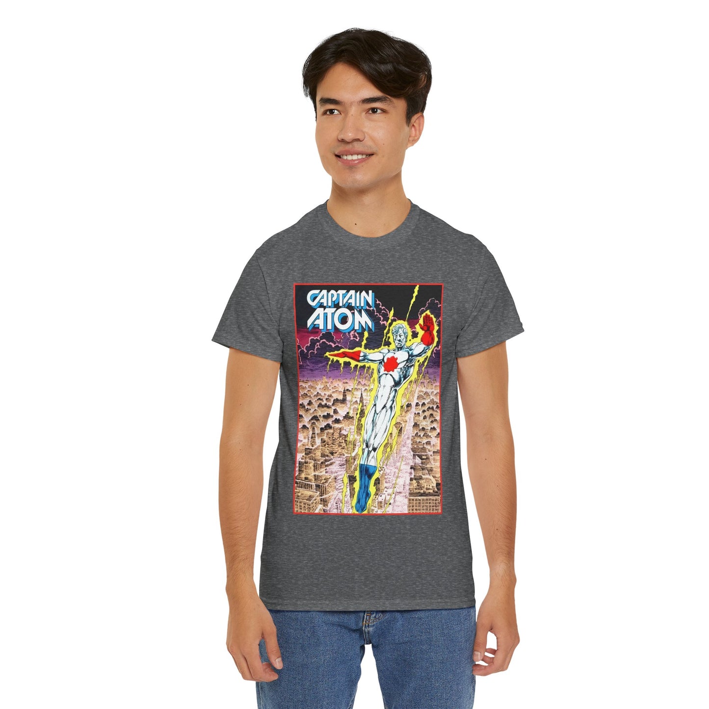 Captain Atom T-Shirt - Pat Broderick Art - DC Comics