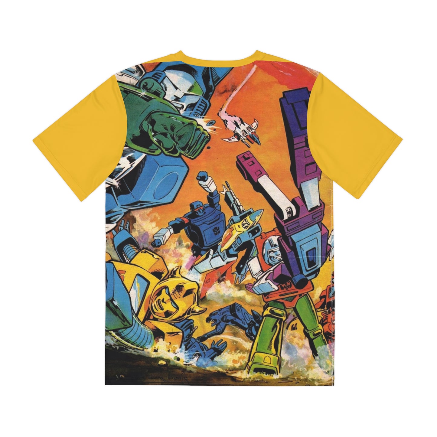 Transformers 100-Page Giant All Over Print Tee (Polyester) - Marvel UK Cover Art - Marvel Comics