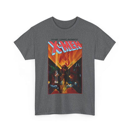 Uncanny X-Men T-Shirt - Bill Sienkiewicz Art - Phoenix, Cyclops, Colossus, Wolverine - Marvel Comics