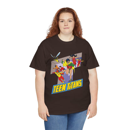 Teen Titans T-Shirt - Robin, Wonder Girl, Kid Flash, Speedy, Bumblebee, Mal, Aqualad - DC Comics