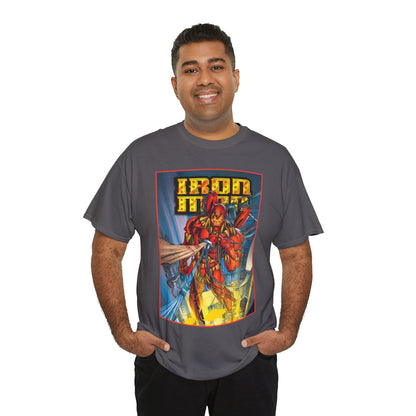 Iron Man T-Shirt - Heroes Reborn Whilce Portacio Art - Popular Marvel Comics Series - Tony Stark