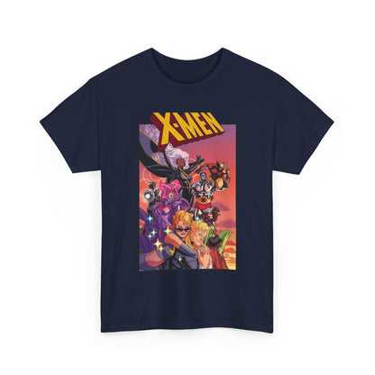 X-Men Outback T-Shirt - Russell Dauterman Art - Storm, Wolverine, Psylocke, Longshot, Havok, Rogue, Colossus, Dazzler - Marvel Comics