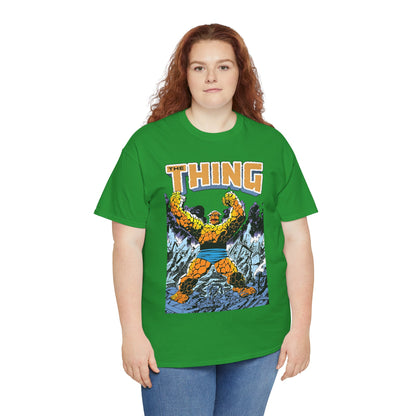 The Thing T-Shirt - John Byrne Art - Member of the Fantastic Four - Marvel Comics 1980s - Ben Grimm