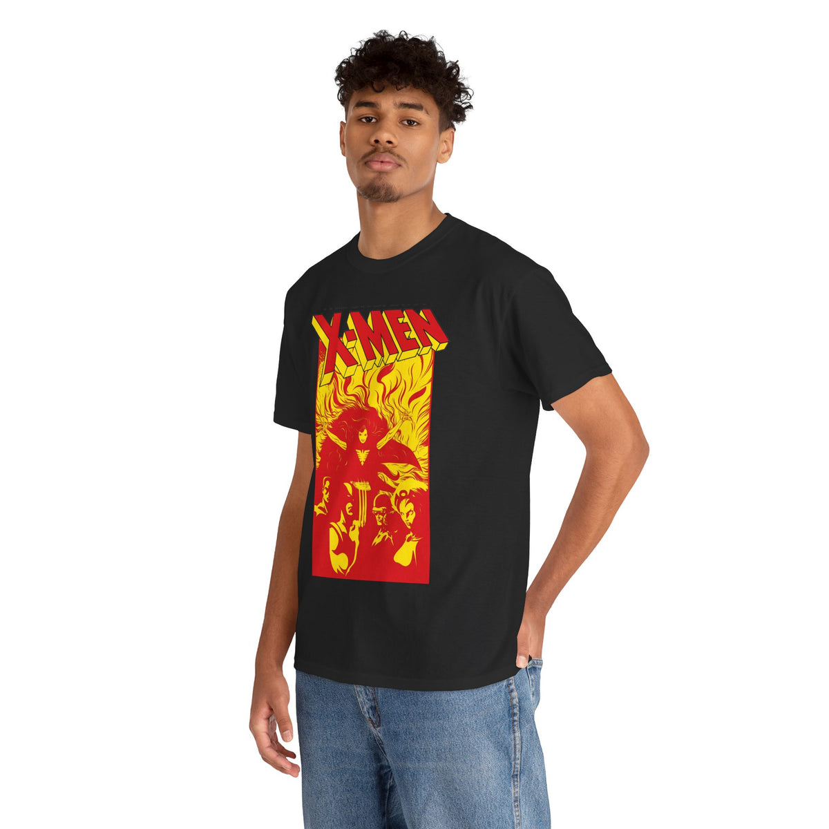 Uncanny X-Men T-Shirt - Steve Lightle Art - Dark Phoenix, Cyclops, Wolverine - Marvel Comics