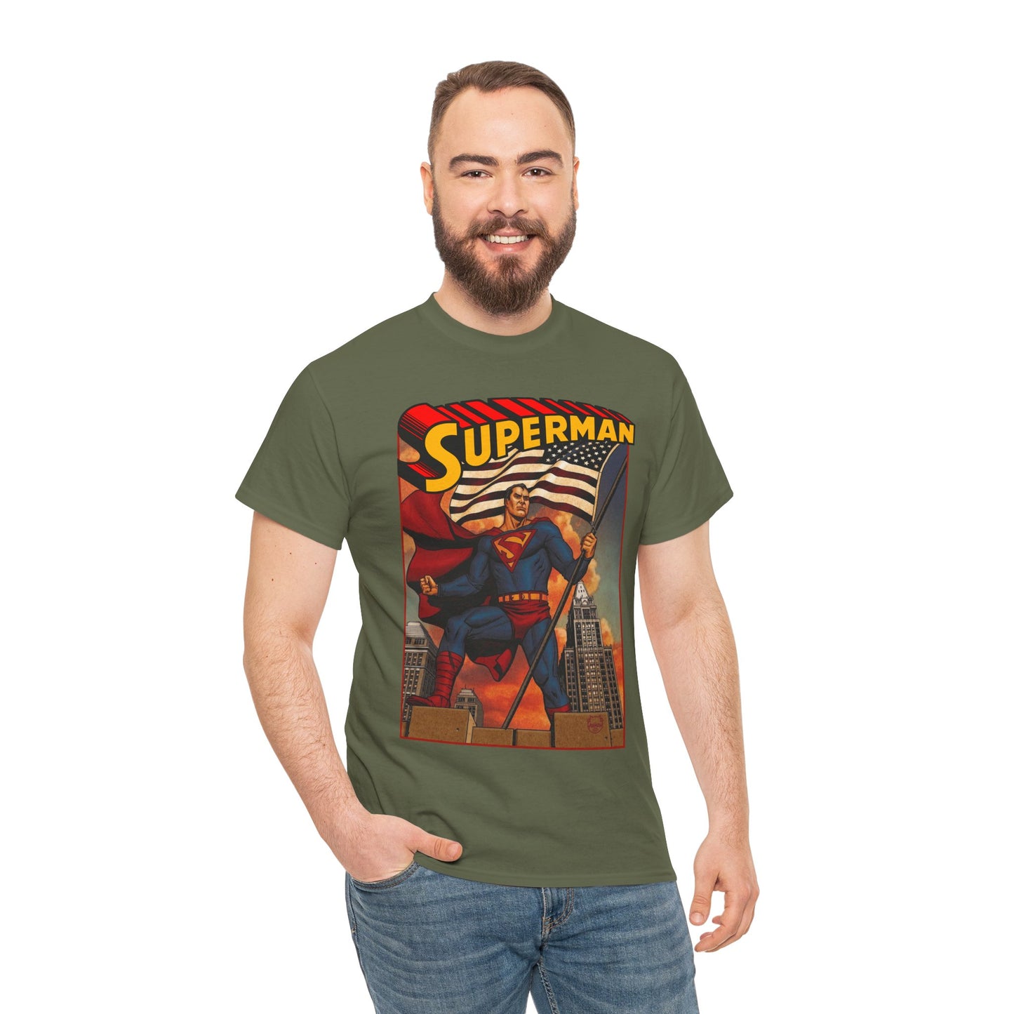 Superman T-Shirt - Dave Johnson Art - The Stranger - DC Comics