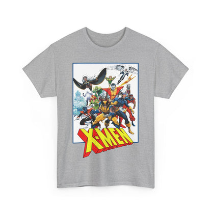 X-Men T-Shirt - Classic Arthur Adams Art - Marvel Comics - Wolverine, Colossus, Storm, Cyclops, Nightcrawler, Iceman