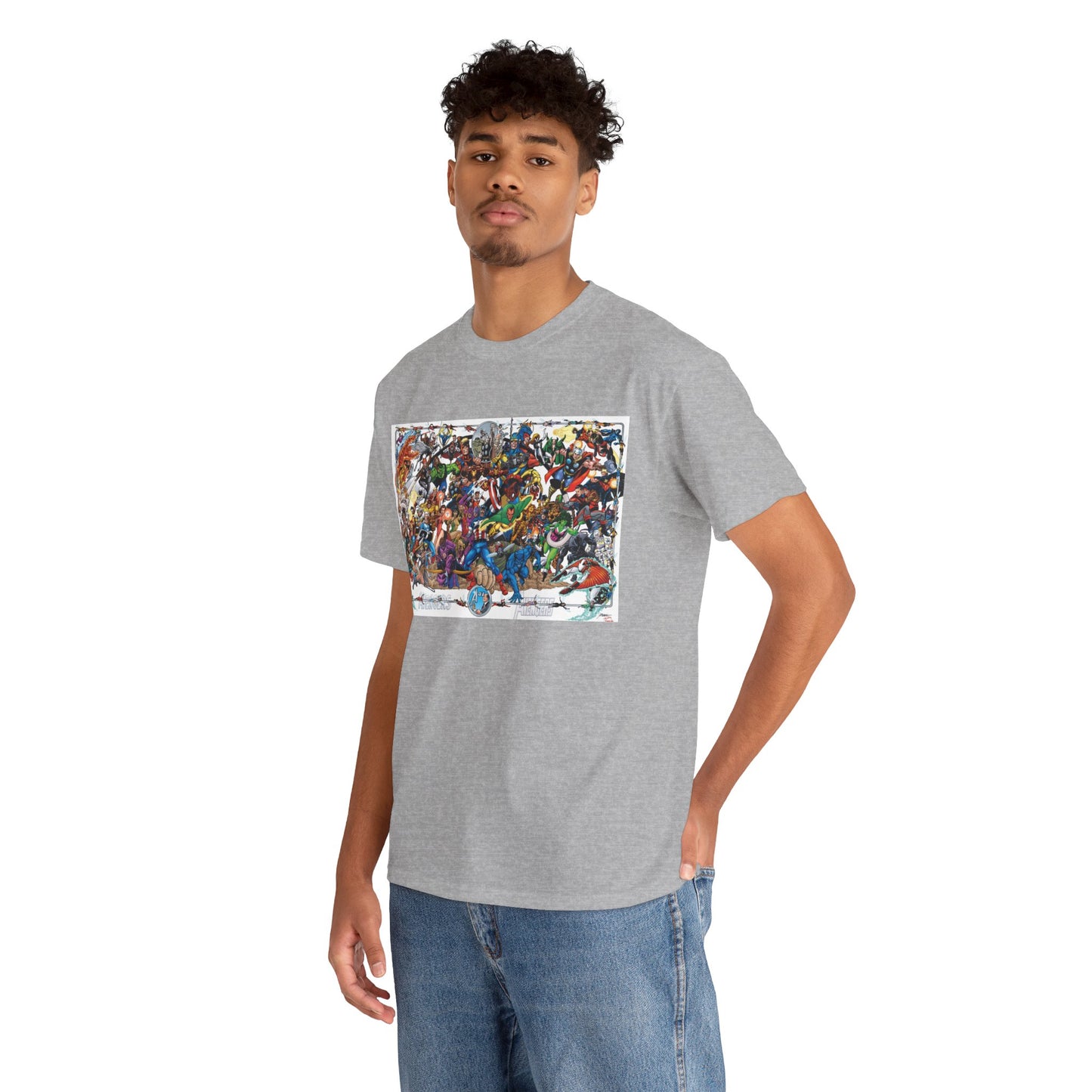 Avengers T-Shirt - George Perez Art - Poster Art of Basically Every Avenger - Marvel Comics