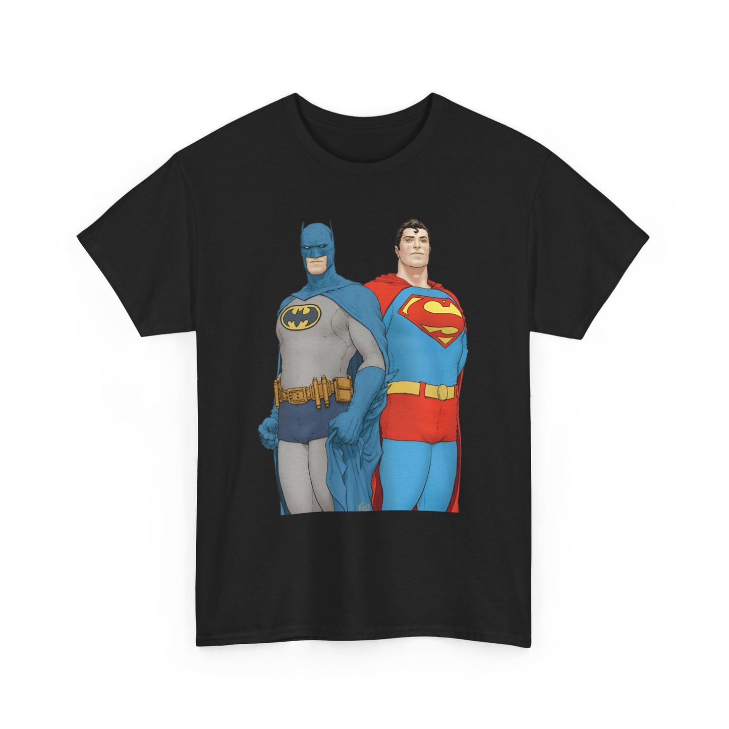 Batman & Superman T-Shirt - Frank Quitely Art - World's Finest Variant Cover Art - DC Comics