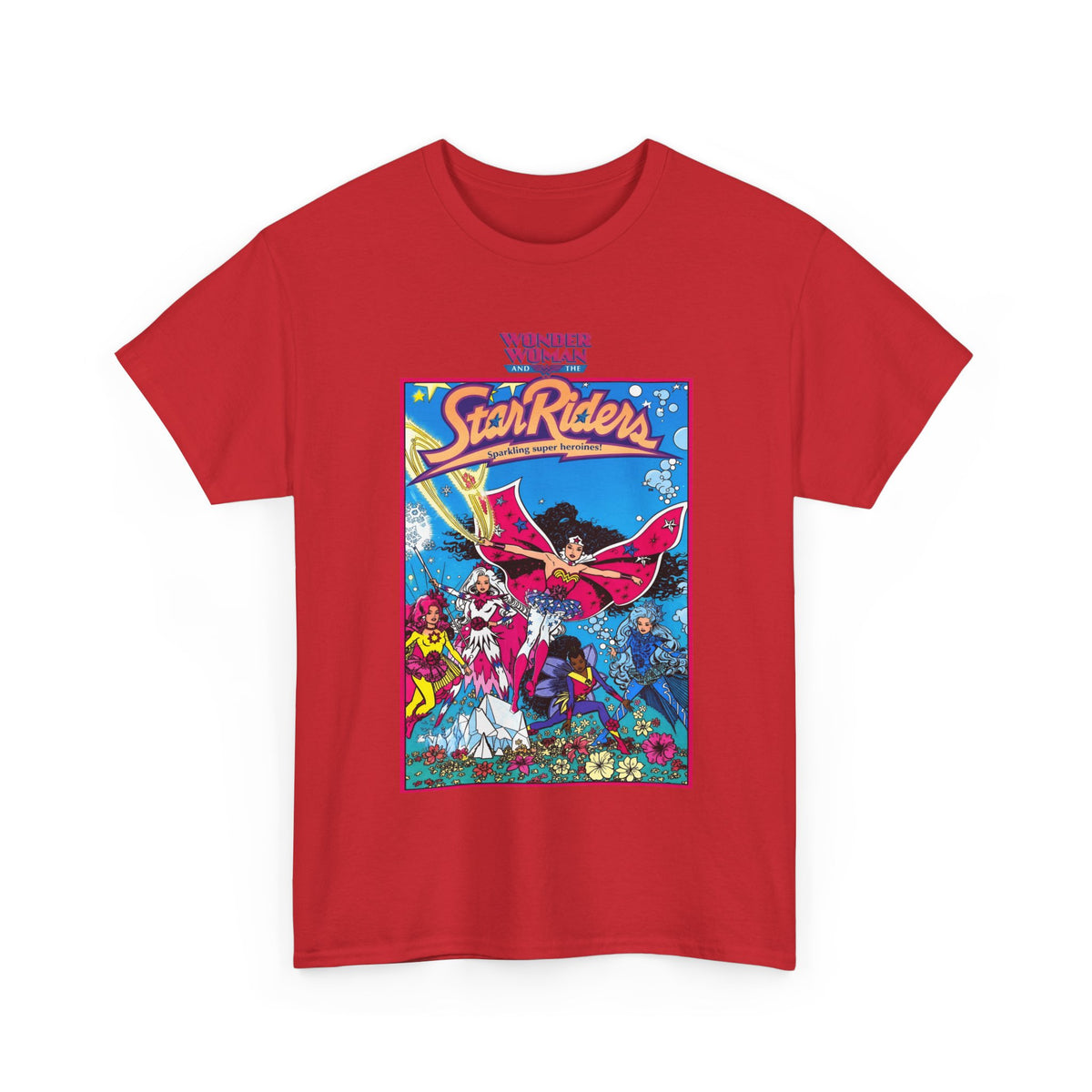 Wonder Woman & the Star Riders Shirt - 1980s Concept Figures - Promotional Art - DC Comics