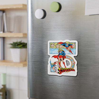 Supergirl Die-Cut Magnet - José Luis García-López Art - DC Comics Style Guide - Maid of Might - Kara from Krypton - Superman's Cousin - 3", 4", 5", 6"
