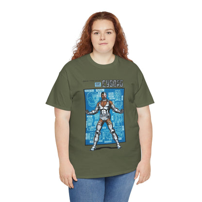 Cyborg T-Shirt - George Perez Art - New Teen Titans Pin-Up Poster - Victor Stone - DC Comics