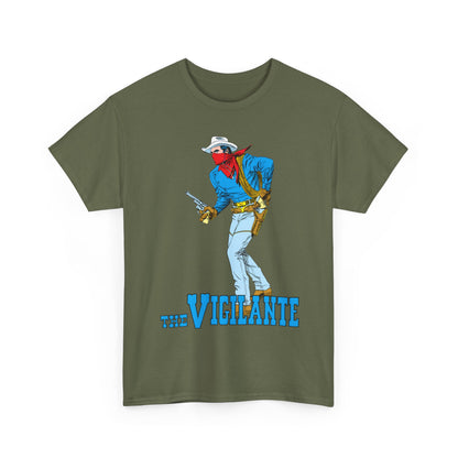 Vigilante T-Shirt - Gray Morrow Art - Seven Soldiers of Victory, All-Star Squadron Member - DC Comics