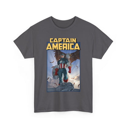 Captain America T-Shirt - Junggeun Yoon Art - Avengers Member - Marvel Comics