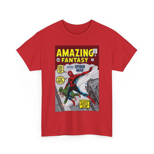 Amazing Fantasy #15 T-Shirt - Steve Ditko Art - 1st Appearance of Spider-Man - 2026 Movie - Marvel Comics