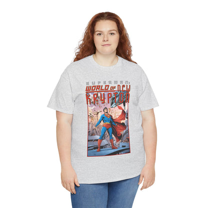 Superman World of New Krypton T-Shirt - Gary Frank Art - Popular DC Comics Storyline - Kal-El