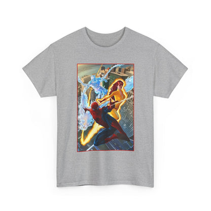 Spider-Man & His Amazing Friends T-Shirt - Firestar, Iceman - Marvel Comics