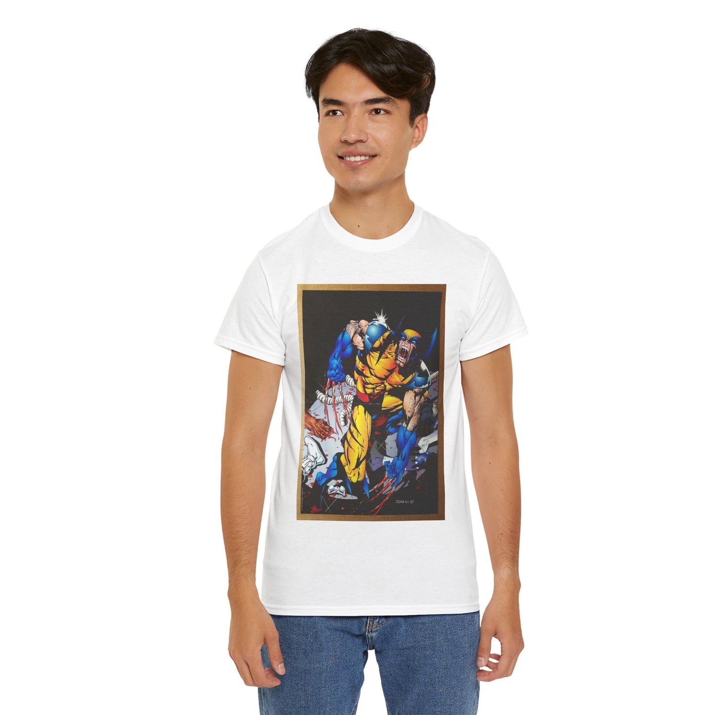 Wolverine T-Shirt - Bart Sears Poster Art - Marvel Comics