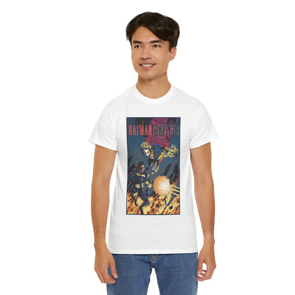 Batman/Punisher T-Shirt - Barry Kitson Art - Lake of Fire, AzBats - DC Comics/Marvel Comics