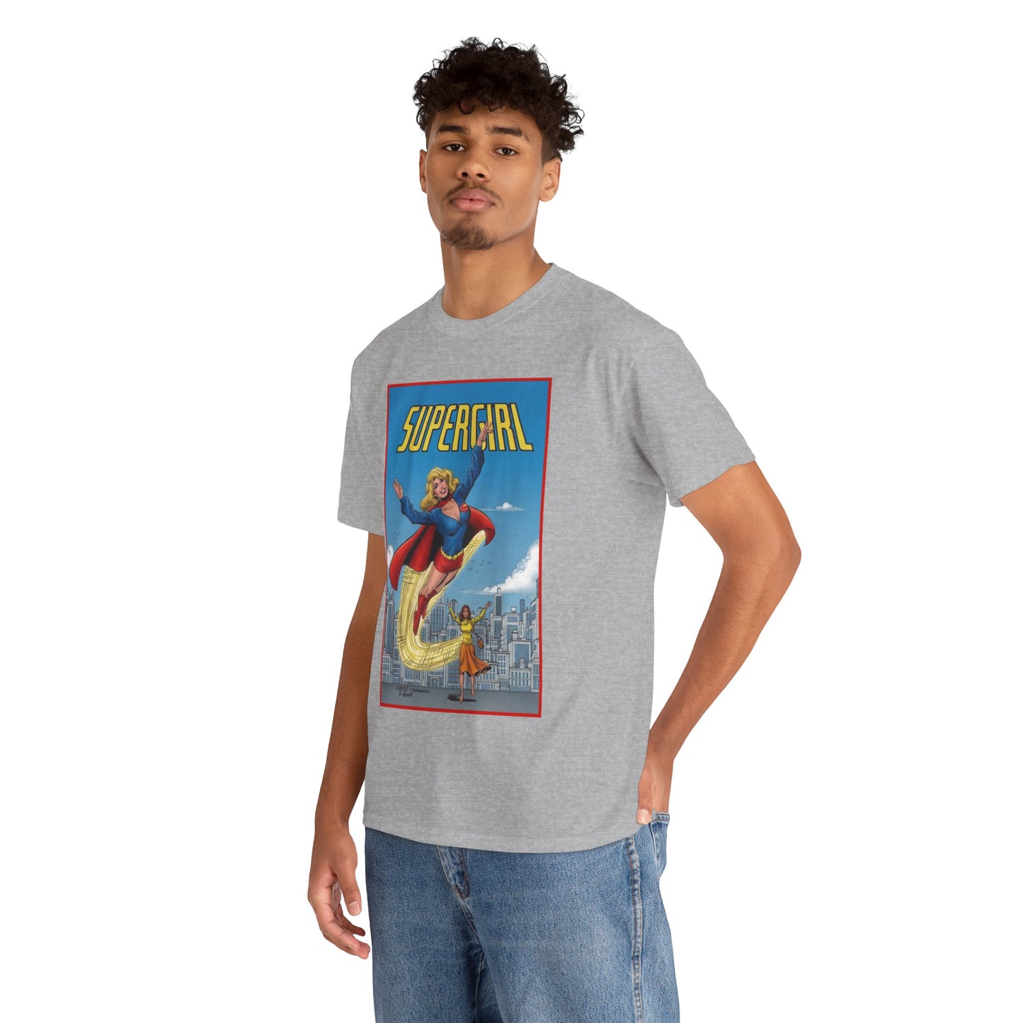 Supergirl T-Shirt - George Perez Art - Kara, Maid of Might - 2026 Movie - DC Comics