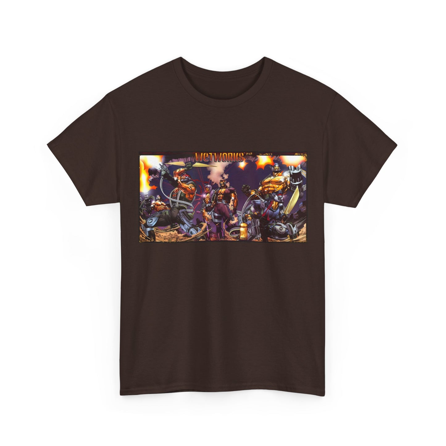 Wetworks T-Shirt - Whilce Portacio Art - #1 Cover - Dane, Mother One, Persephone, Claymore - Image Comics