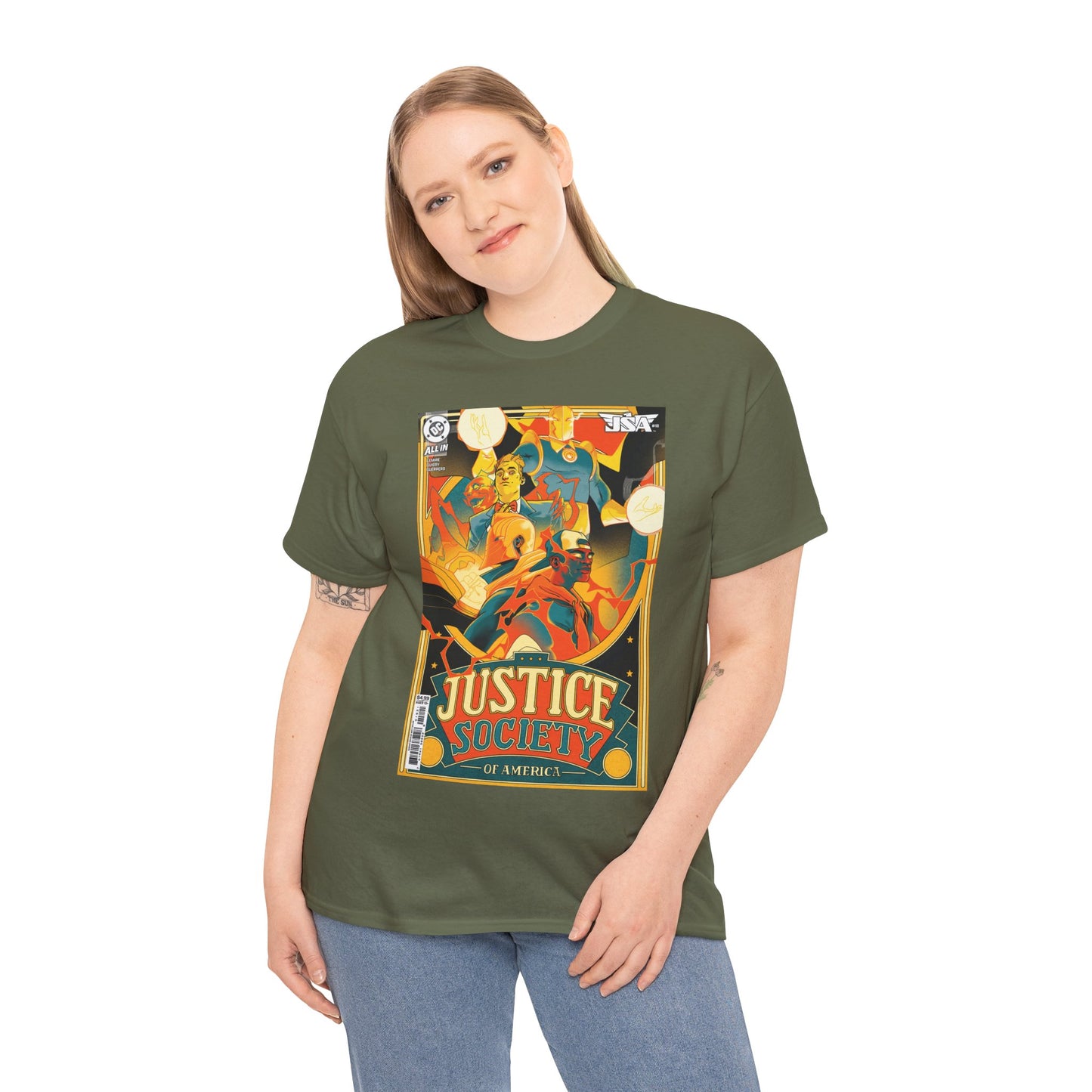 JSA #18 T-Shirt - Matt Taylor Art - DC Comics
