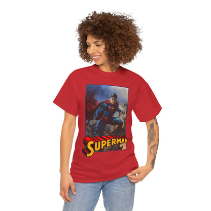 Superman T-Shirt - Lucio Parrillo Art - Man of Steel - DC Comics