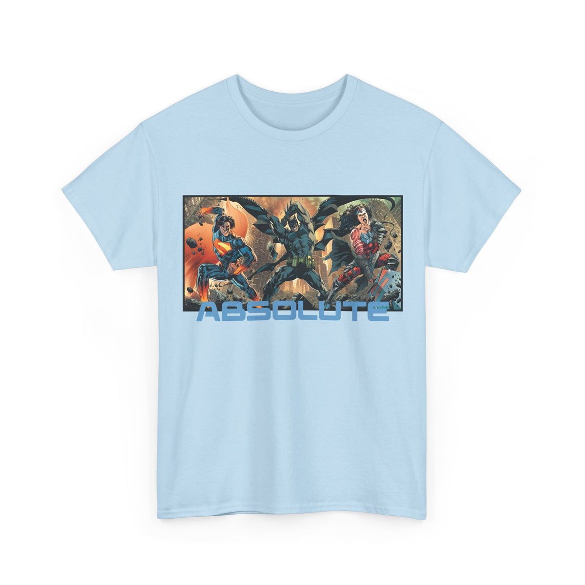 Absolute Trinity T-Shirt - Bryan Hitch Art - Batman, Superman, Wonder Woman - DC Comics