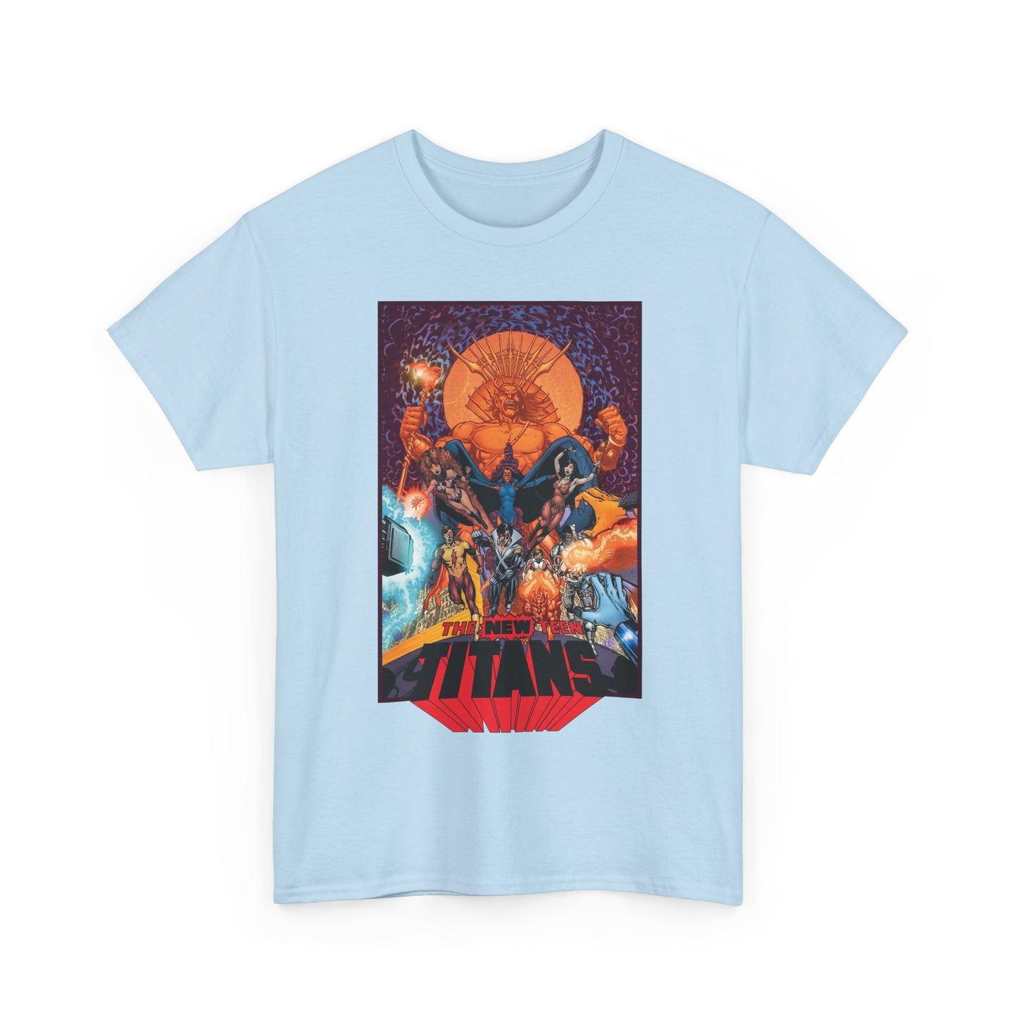 New Teen Titans T-Shirt - George Perez Art - Trigon's Titans - Raven - DC Comics