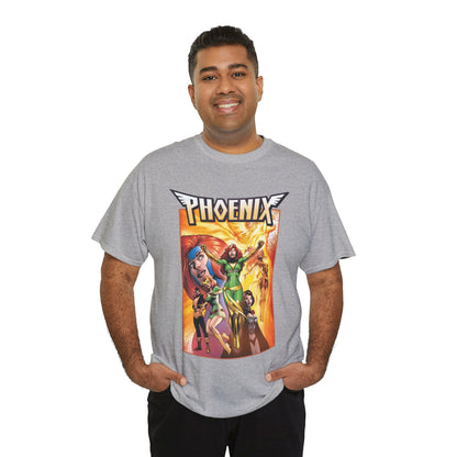 Phoenix T-Shirt - Alan Davis Art - Jean Grey, Marvel Girl, Black Queen, Dark Phoenix - X-Men Founding Member - Marvel Comics