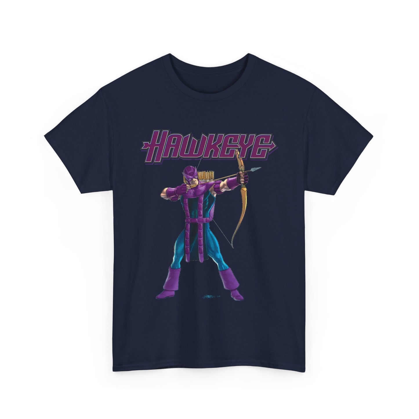 Hawkeye T-Shirt - George Perez Art - Avengers Member/Leader - Clint Barton - Popular Marvel Comics Character