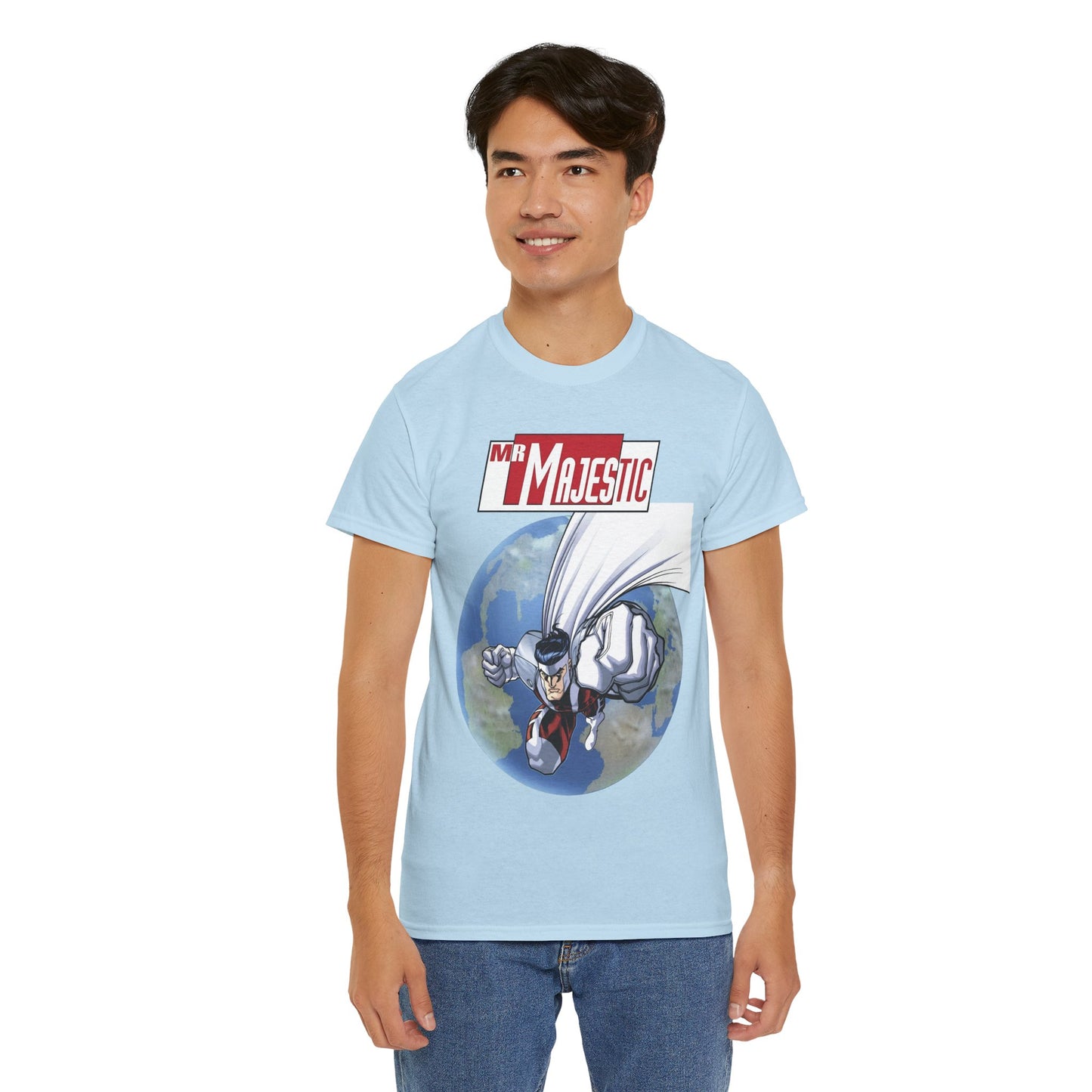Mr. Majestic T-Shirt - Ed McGuiness Variant Cover Art - DC/Wildstorm Comics