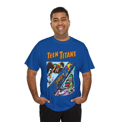 Teen Titans T-Shirt - Nick Cardy Art - #1 Cover Art - Robin, Wonder Girl, Kid Flash, Aqualad - DC Comics