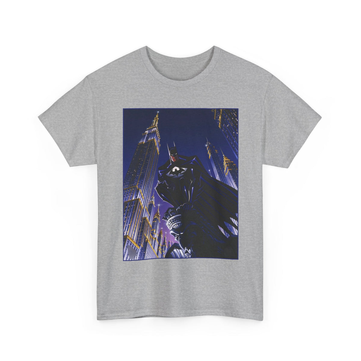 Batman T-Shirt -  Animated Series Art - Gotham City Gargoyle - DC Comics