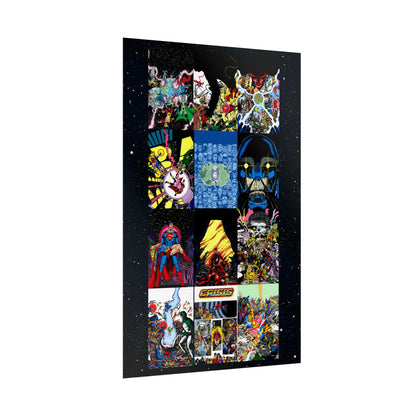 Crisis On Infinite Earths Rolled Poster - George Perez Art - DC Comics - Covers #1-#12 - Multiple Sizes Up to 24"x36"