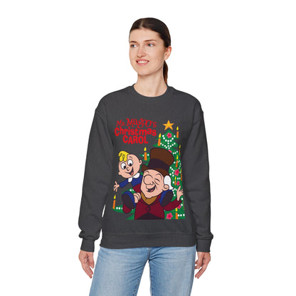 Mr. Magoo's Christmas Carol Crewneck Sweatshirt - UPA 1960s TV Holiday Special
