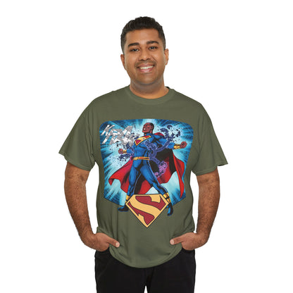 Superman Earth 23 T-Shirt - DC Comics - Calvin Ellis, Vathlo - Justice Incarnate - President