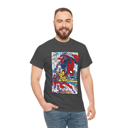Spider-Man Vs Magneto T-Shirt - Erik Larsen Art - Marvel Comics