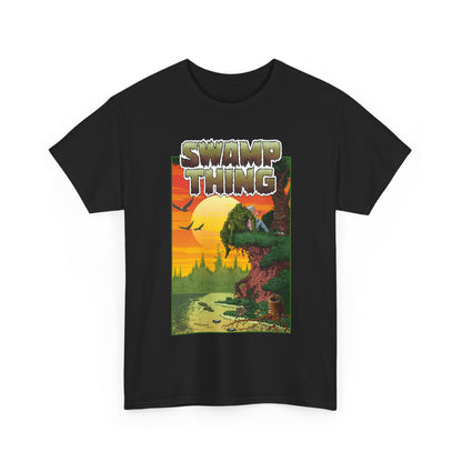 Swamp Thing T-Shirt - Paris Cullins & Pat Broderick Unreleased Cover Art - DC Comics Vertigo
