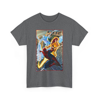 Spider-Man & His Amazing Friends T-Shirt - Firestar, Iceman - Marvel Comics