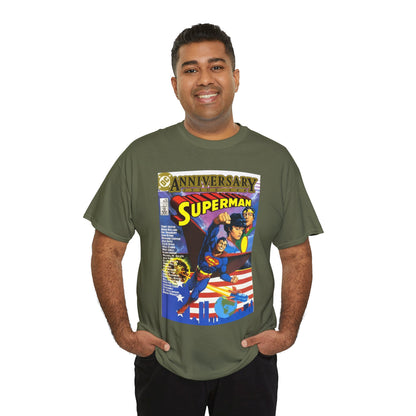 Superman #400 T-Shirt - Howard Chaykin & Frank Miller Art - Jor-El, Lara, Krypton - DC Comics