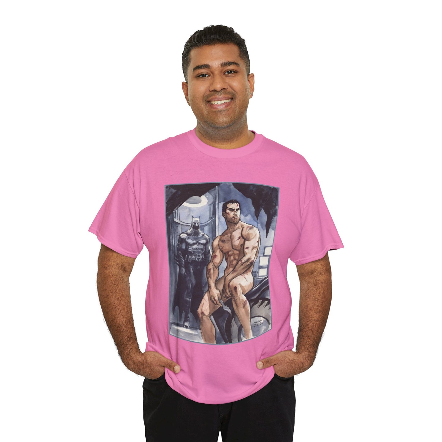 Batman in the Buff T-Shirt - DC Comics